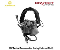 Earmor M32 Tactical Communication Hearing Protector (Black)