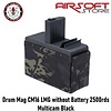 G&G Drum Mag CM16 LMG without Battery 2500rds Multicam Black