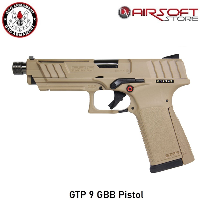 G&G GTP 9 GBB Pistol Dessert