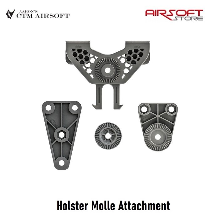 CTM Airsoft Holster Molle Attachment