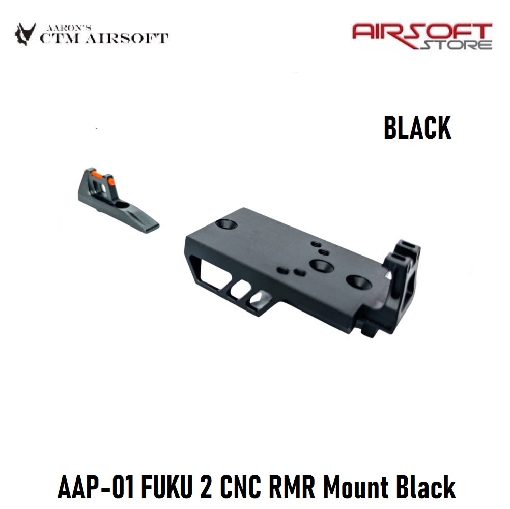 AAP-01 FUKU 2 CNC RMR Mount Black - Airsoft Store