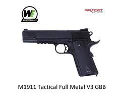 WE (Wei Tech) M1911 Tactical Full Metal V3 GBB