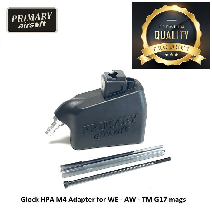 Primary Airsoft Glock HPA M4 Adapter for WE-AW-TM-AAP mags