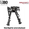 Black OPS Metal Bipod for swivel attachment