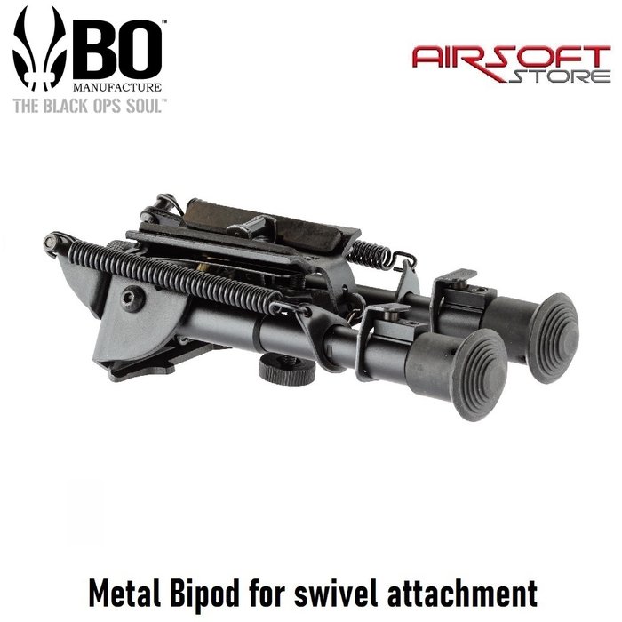 Black OPS Metal Bipod for swivel attachment