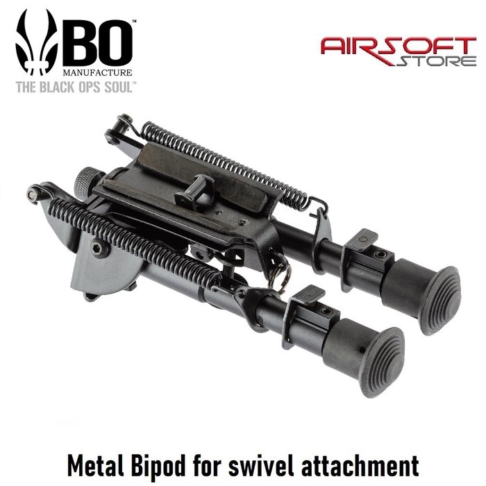 Black OPS Metal Bipod for swivel attachment