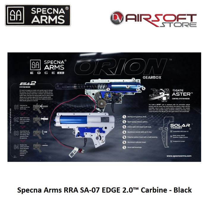 Specna Arms RRA SA-E07 EDGE 2.0™ Carbine - Black