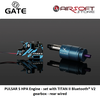 Gate PULSAR S HPA Engine - set with TITAN II Bluetooth® V2 gearbox - rear wired