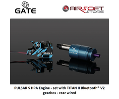 Gate PULSAR S HPA Engine - set with TITAN II Bluetooth® V2 gearbox - rear wired