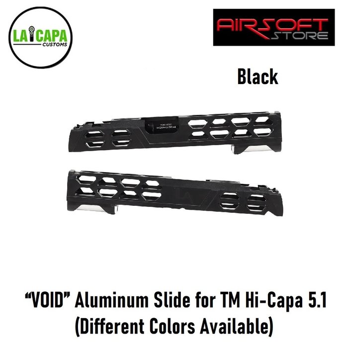 LA Capa Customs “VOID” Aluminum Slide for TM Hi-Capa 5.1