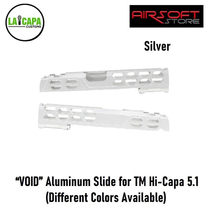 LA Capa Customs “VOID” Aluminum Slide for TM Hi-Capa 5.1