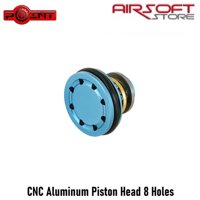 Point CNC Aluminum Piston Head 8 Holes