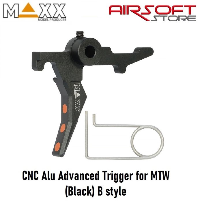 Maxx Model CNC Alu Advanced Trigger for MTW (Black) B style
