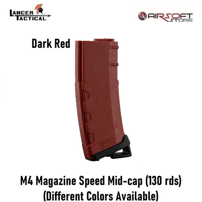 Lancer Tactical M4 Magazine Speed Mid-cap (130 rds)