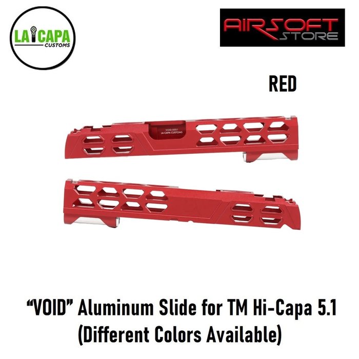LA Capa Customs “VOID” Aluminum Slide for TM Hi-Capa 5.1
