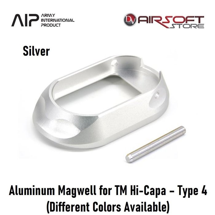 AIP Aluminum Magwell for TM Hi-Capa – Type 4