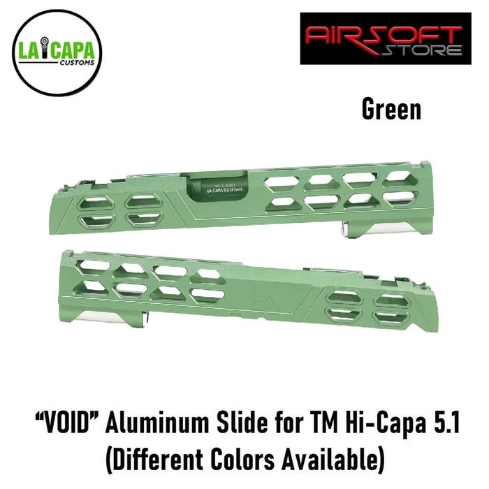 LA Capa Customs “VOID” Aluminum Slide for TM Hi-Capa 5.1