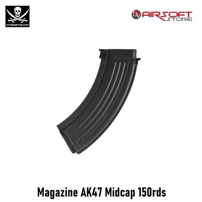 PIRATE ARMS Magazine AK47 Midcap 150rds