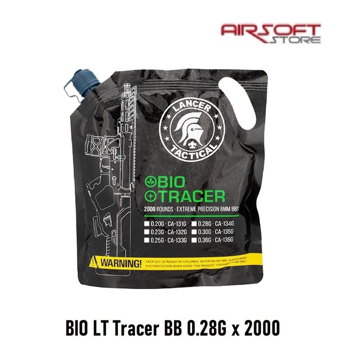 Lancer Tactical BIO LT Tracer BB 0.28G x 2000