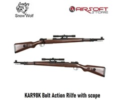 Snow Wolf KAR98K Bolt Action Rilfe with scope