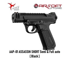 Action Army AAP-01 ASSASSIN SHORT Semi & Full auto ( Black )
