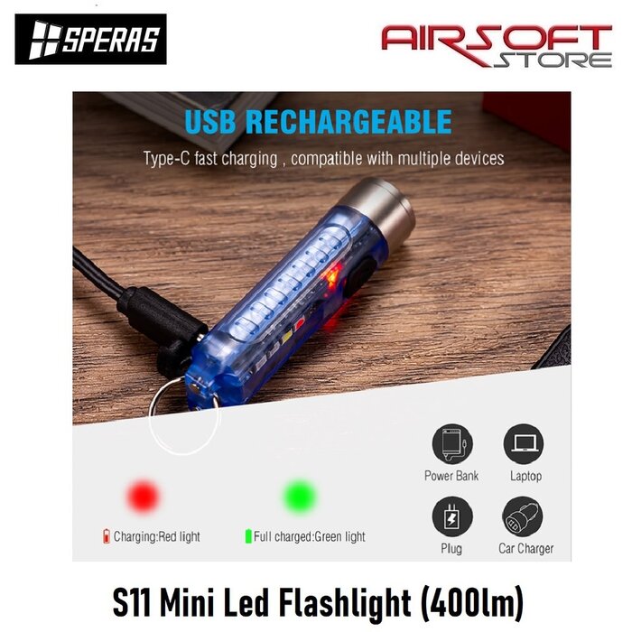 SPERAS S11 Mini Led Flashlight (400lm)