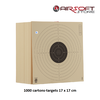 ----- 1000 cartons-targets 17 x 17 cm