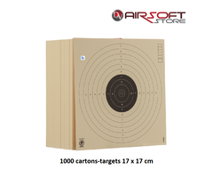 ----- 1000 cartons-targets 17 x 17 cm