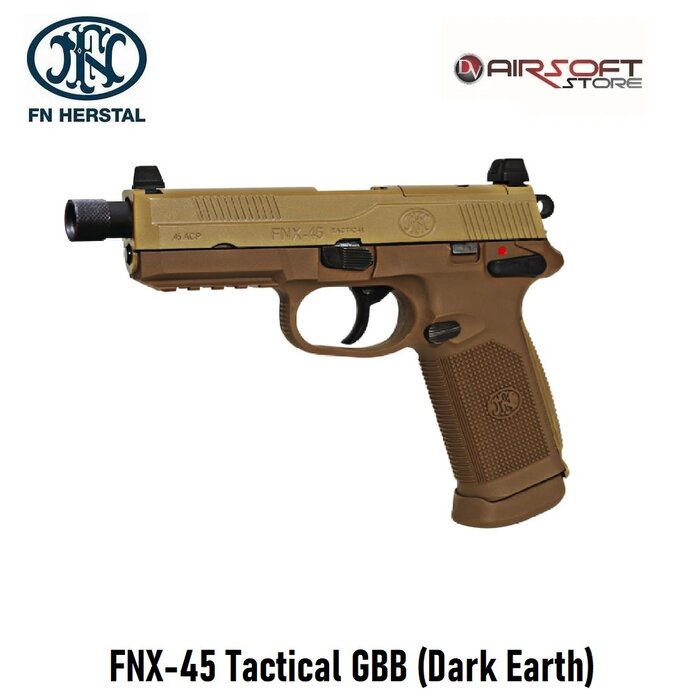 FN HERSTAL FNX-45 Tactical GBB (Dark Earth)