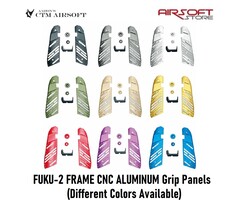 CTM Airsoft FUKU-2 FRAME CNC ALUMINUM Grip Panels