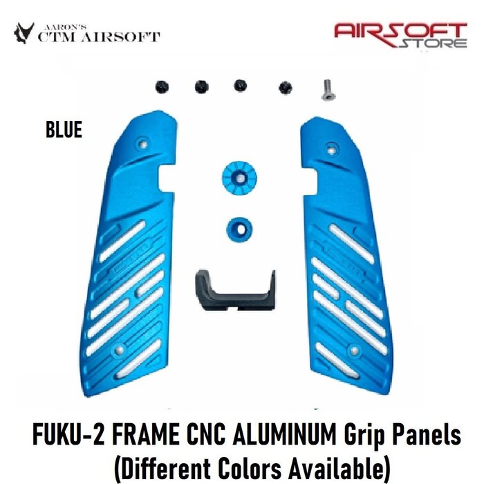 CTM Airsoft FUKU-2 FRAME CNC ALUMINUM Grip Panels