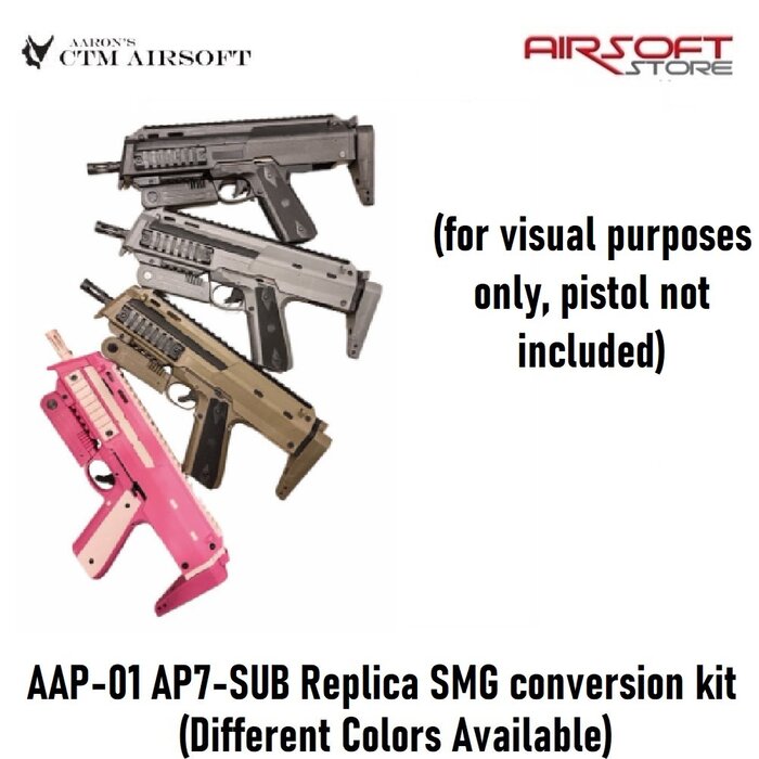 CTM Airsoft AAP-01 AP7-SUB Replica SMG conversion kit