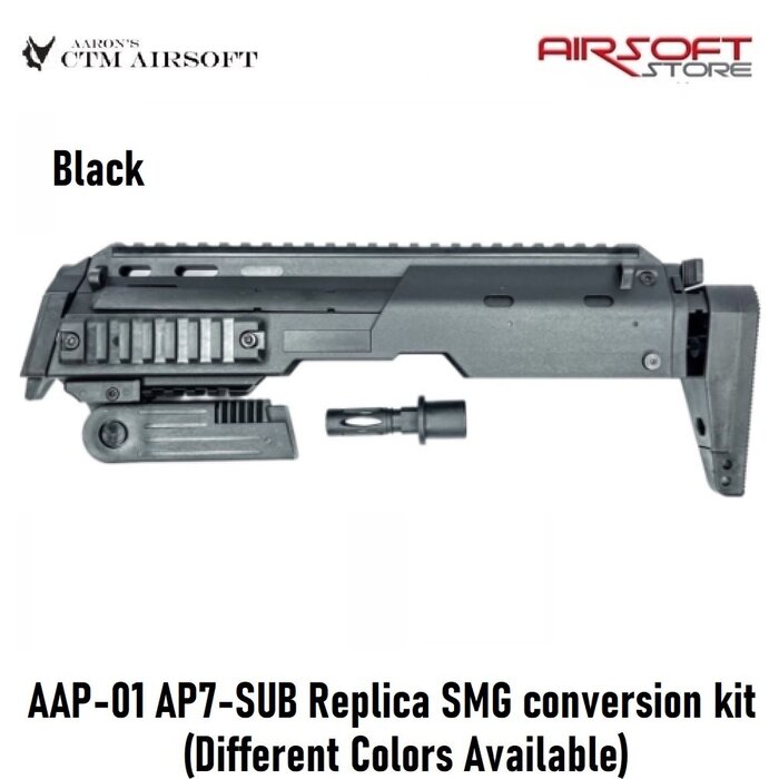 CTM Airsoft AAP-01 AP7-SUB Replica SMG conversion kit