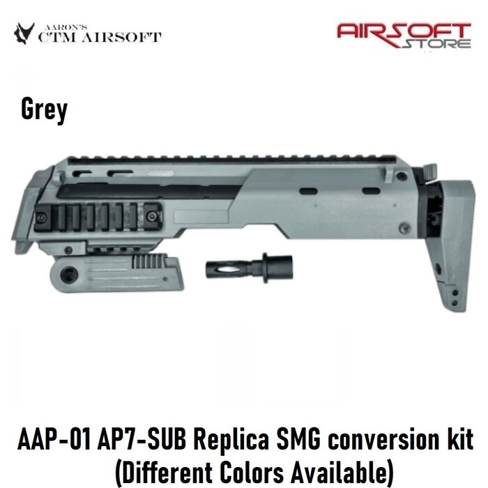 CTM Airsoft AAP-01 AP7-SUB Replica SMG conversion kit