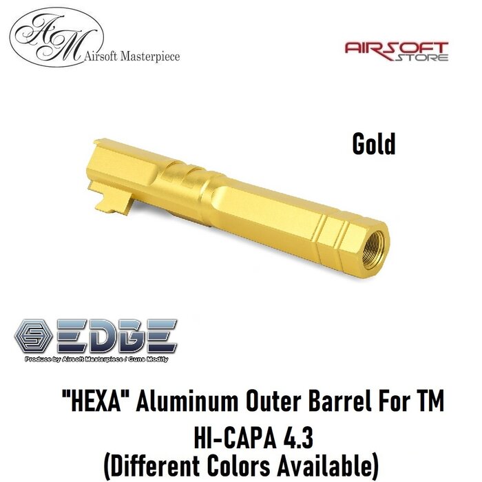 EDGE "HEXA" Aluminum Outer Barrel For TM HI-CAPA 4.3