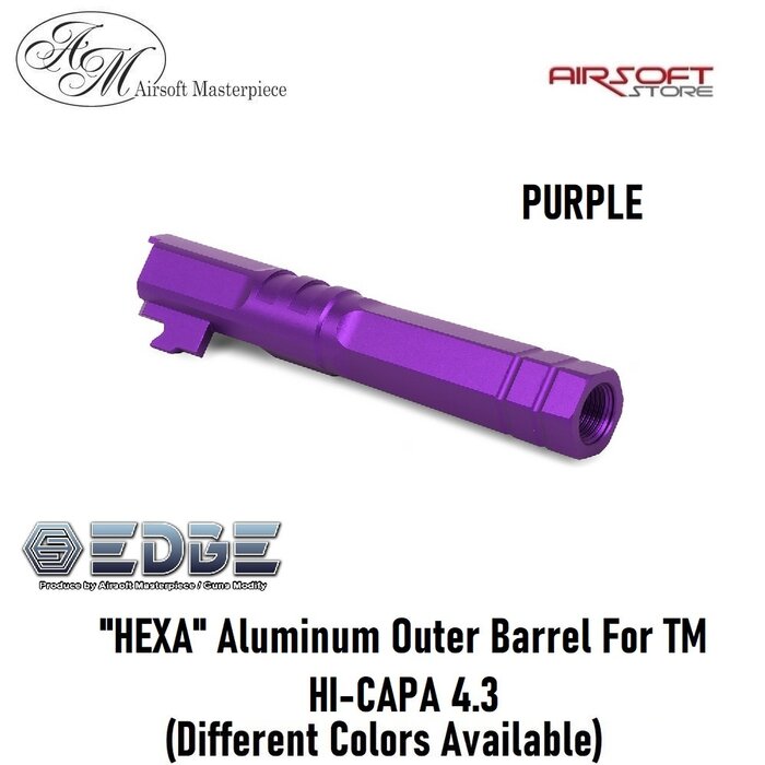 EDGE "HEXA" Aluminum Outer Barrel For TM HI-CAPA 4.3