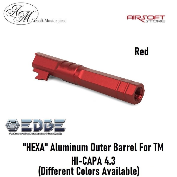 EDGE "HEXA" Aluminum Outer Barrel For TM HI-CAPA 4.3
