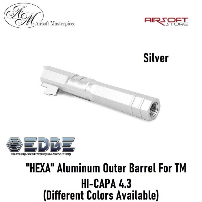 EDGE "HEXA" Aluminum Outer Barrel For TM HI-CAPA 4.3