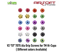 LA Capa Customs V2 “S1” 7075 Alu Grip Screws for TM Hi-Capa