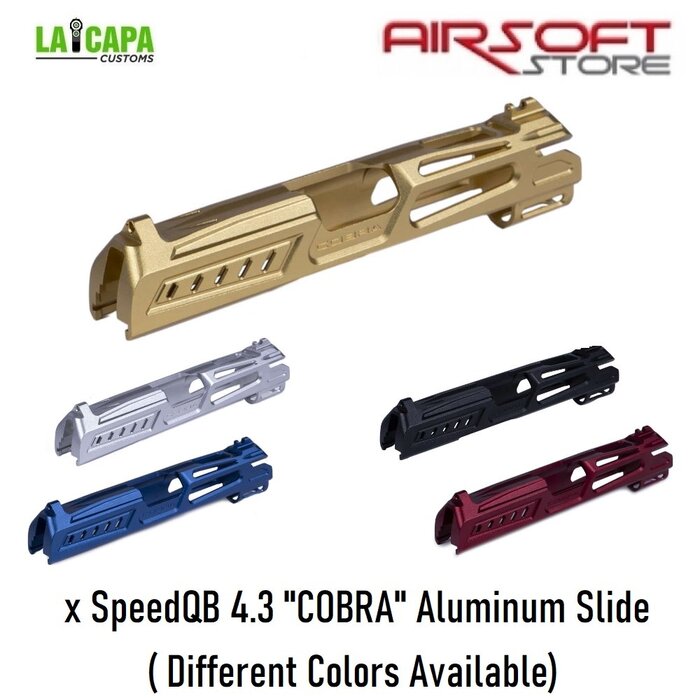 LA Capa Customs x SpeedQB 4.3 "COBRA" Aluminum Slide