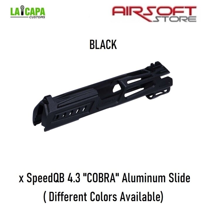 LA Capa Customs x SpeedQB 4.3 "COBRA" Aluminum Slide