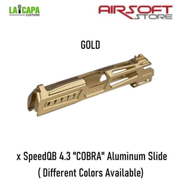 LA Capa Customs x SpeedQB 4.3 "COBRA" Aluminum Slide