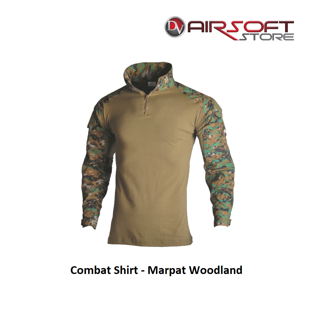 Combat Shirt - Marpat Woodland - Airsoft Store