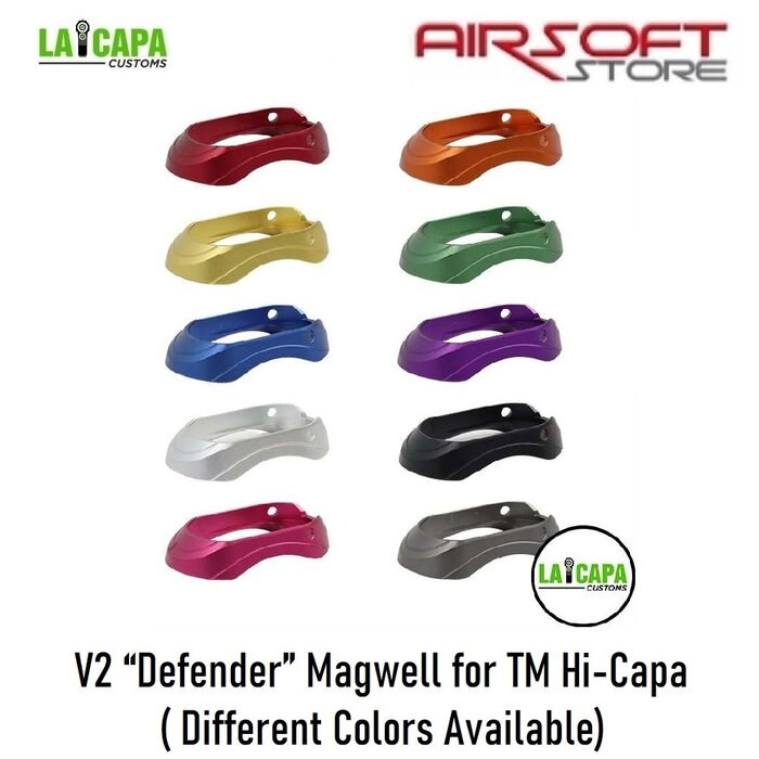 LA Capa Customs V2 “Defender” Magwell for TM Hi-Capa
