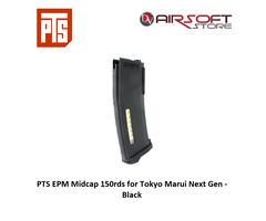 PTS EPM Midcap 150rds for Tokyo Marui Next Gen - Black