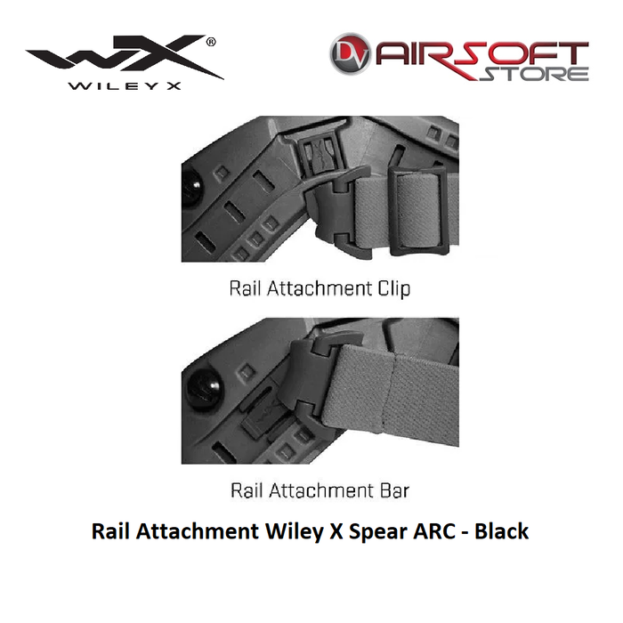 WileyX Rail Attachment Wiley X Spear ARC - Black