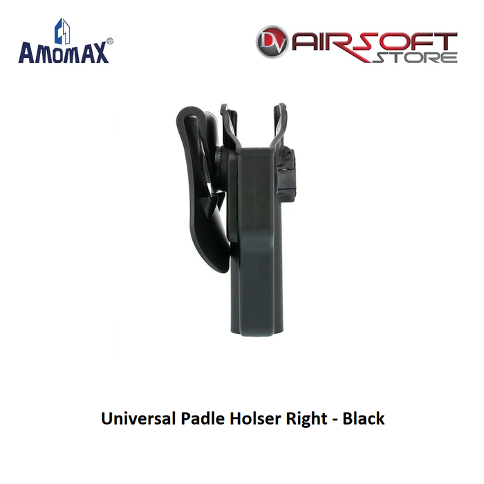 Amomax Universal Padle Holster Right - Black