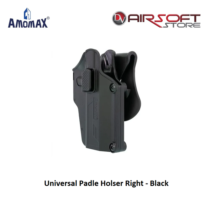 Amomax Universal Padle Holster Right - Black