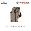Amomax Universal Padle Holster Left - Desert