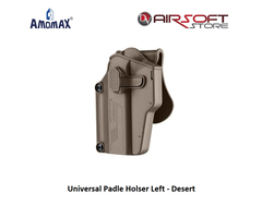 Amomax Universal Padle Holster Left - Desert